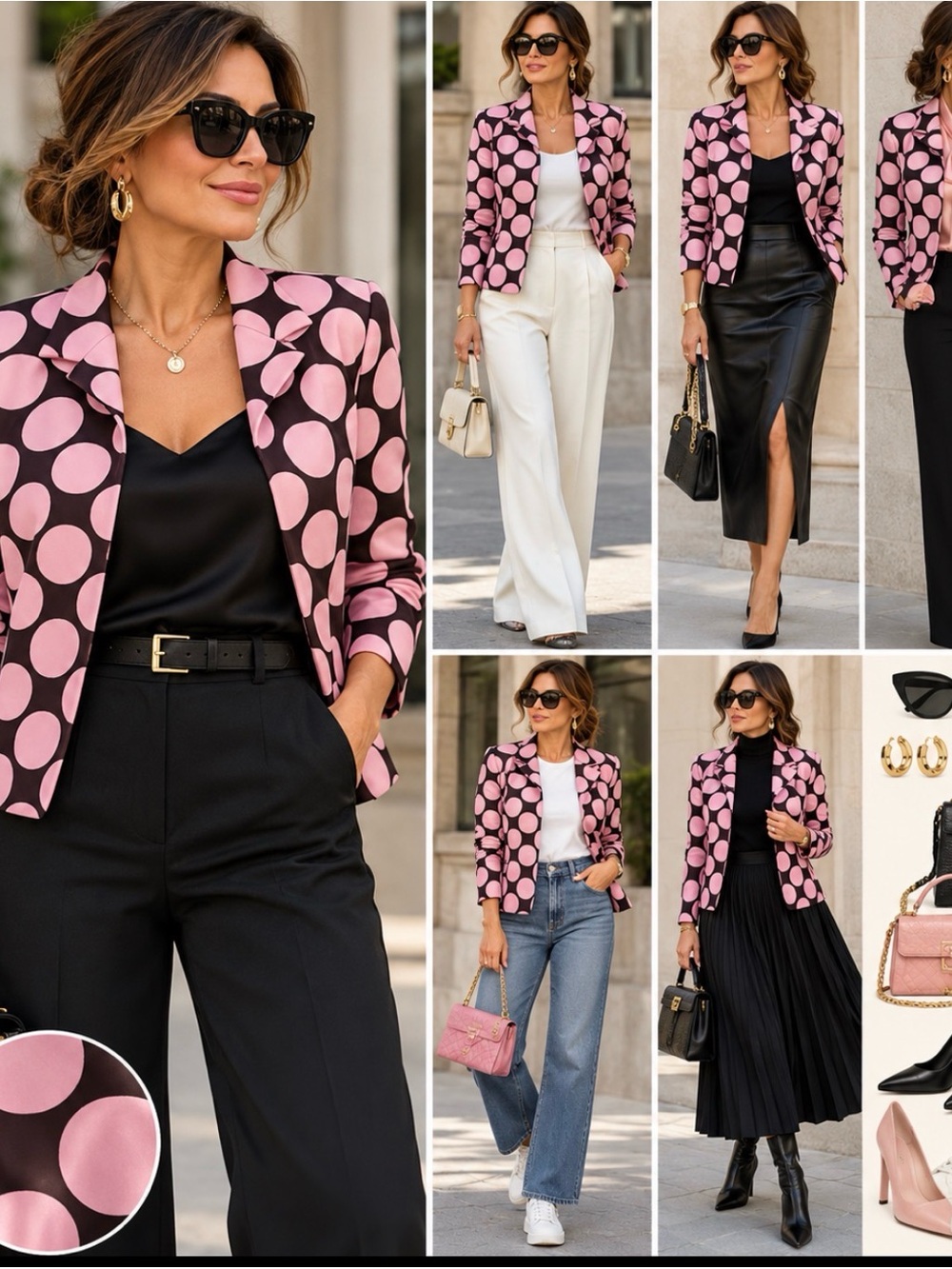 Women's natural silk jacket
